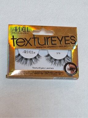 Ardell TexturEyes 578 Lashes feature a tousled, natural-hair design